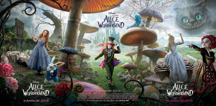 Alice In Wonderlan salah satu film favorite Sofiah.